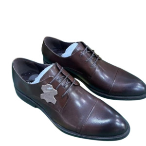 Ricky Gift Men’s Lace Up Formal Shoes-Dark Brown