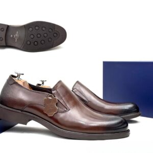Slip-On Shoes in Brown